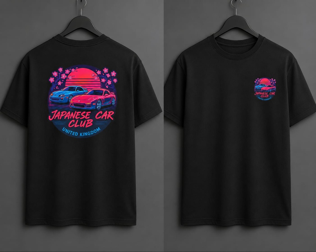 Japanese Car Club UK - T-Shirt